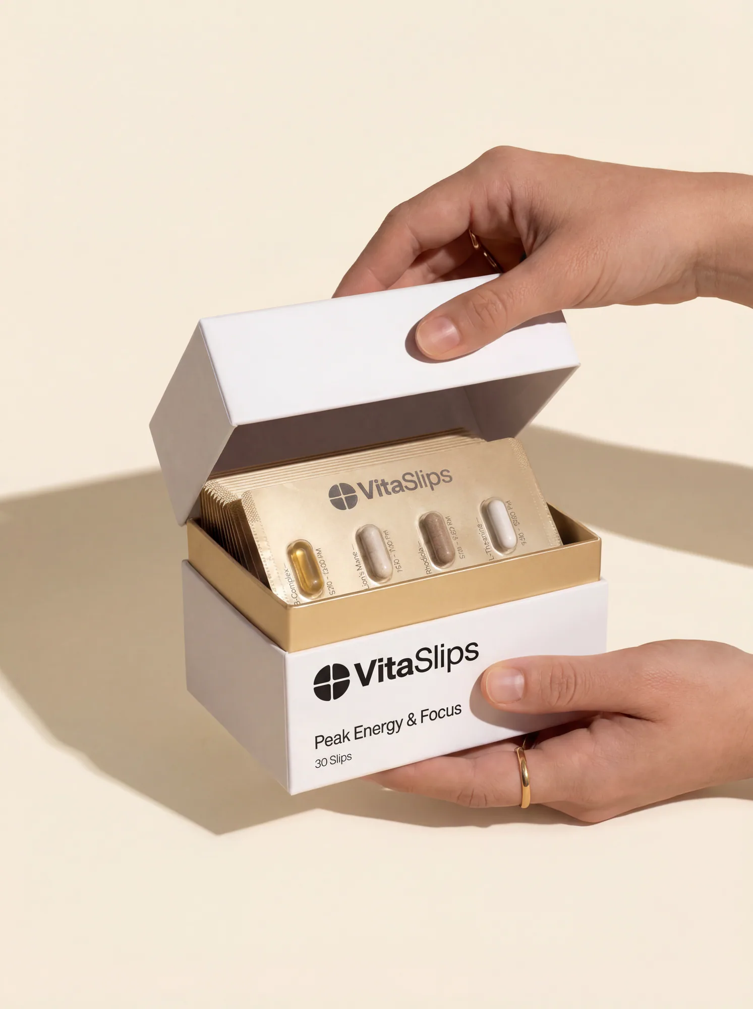 Peak Energy & Focus — VitaSlips daily slip